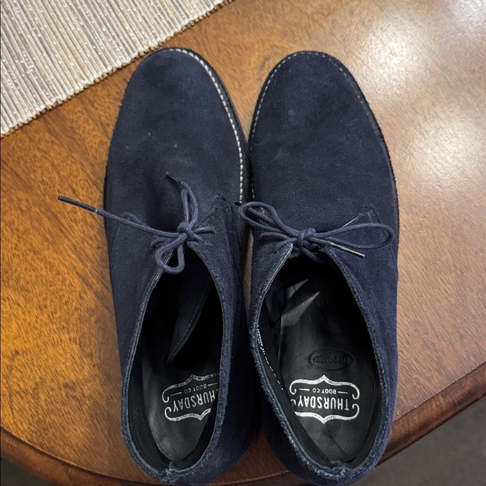 Thursday’s Boot Company
Men's Blue Suede Chukka Boots - Picture 5 of 8